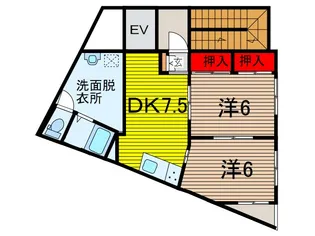 ASSビル【2階】の間取り