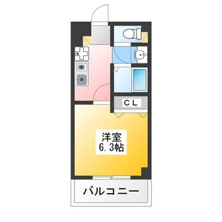 シャトーシエラ【1階】の間取り