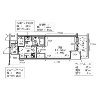 大須レジデンス【5階】の間取り
