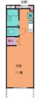 ラ・フォンテ【2階】の間取り