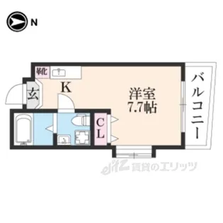 グリーン馬町【4階】の間取り