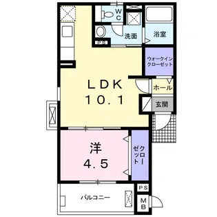 グラン・カーズ【3階】の間取り
