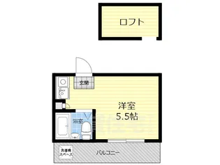 シティパーク武蔵小金井【1階】の間取り