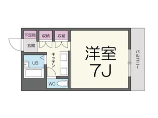 w-1homeビル【3階】の間取り