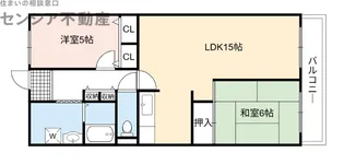 ネオコーポ鶴見緑地【9階】の間取り