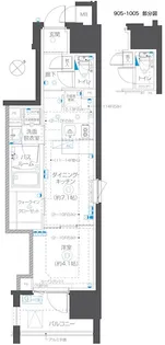 ZOOM立川曙町【10階】の間取り