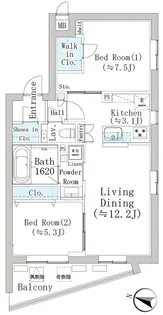 デュークハウス目黒【3階】の間取り
