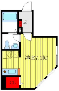 アドニスII【3階】の間取り