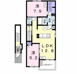 フルハウスII【2階】の間取り