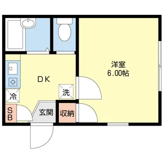 ダイユー20番館【1階】の間取り