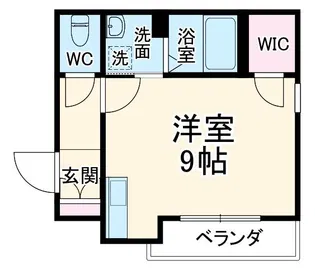 シャーメゾン宮町【2階】の間取り