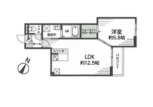 コネクトパーク上志津【1階】の間取り
