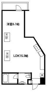 パサージュ【3階】の間取り