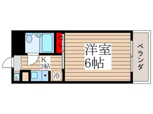 パ-ルピア南砂【1階】の間取り
