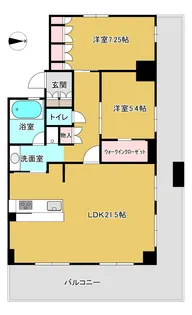 ローレルコート生駒ウエストレジデンス【11階】の間取り