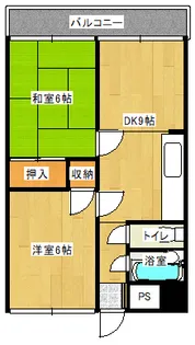 メゾン南本庄【4階】の間取り