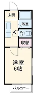 エピキュリアン正徳【2階】の間取り