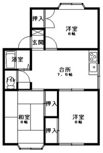 コーラルリーフ【2階】の間取り