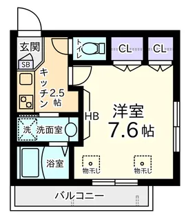 LePlaisir【2階】の間取り