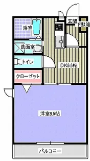 フィネス・エル8【1階】の間取り