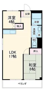 第一河村ビル【4階】の間取り