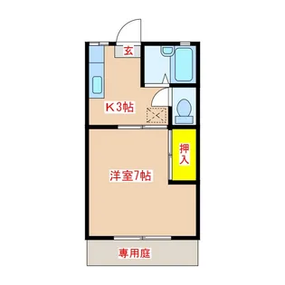 グリムハウス【1階】の間取り
