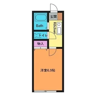 ボンメゾン妻田【1階】の間取り