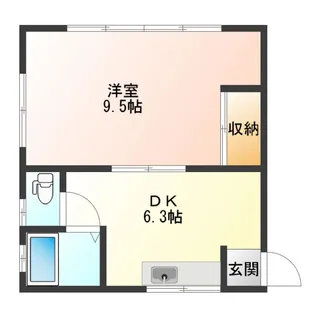 アリエッタA【2階】の間取り