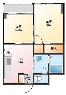 Fコールビル【3階】の間取り