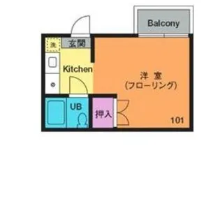 アワーズA【1階】の間取り