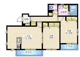 神奈川県鎌倉市由比ガ浜1【マンション】の間取り