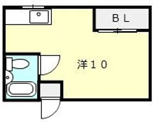 メゾンシェレナ【5階】の間取り