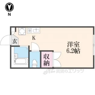 レオパレスカサ【2階】の間取り
