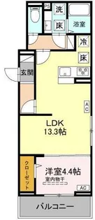 埼玉県さいたま市南区文蔵1【アパート】の間取り