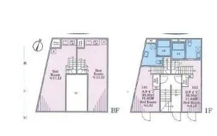 プレジール三軒茶屋の間取り
