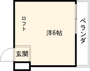 トモエハイツ5号館【4階】の間取り