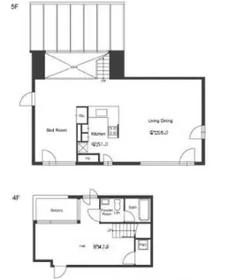 グランカーサ六本木の間取り
