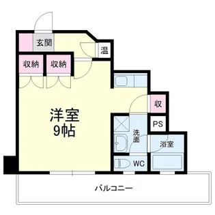 カーサミラ日神パレステージ浜松II【10階】の間取り