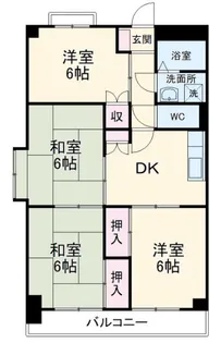 シェモアヤトミ【3階】の間取り
