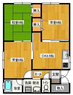 ピースアイランド大宮【2階】の間取り