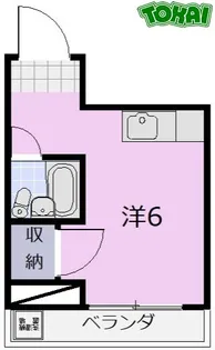 カルチャーハイツパートI【2階】の間取り