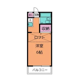 グランシャリオ【2階】の間取り