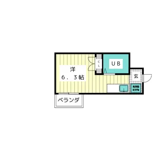 ピュアハウス【2階】の間取り
