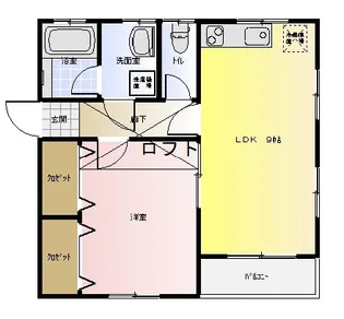 ソニックハイツA【2階】の間取り