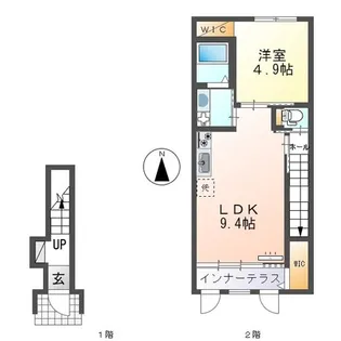 ビオラ【2階】の間取り