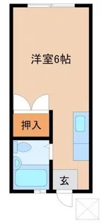 坂本荘【2階】の間取り