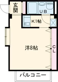 グランベル祖師谷【5階】の間取り