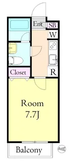ピーチ戸田公園【2階】の間取り