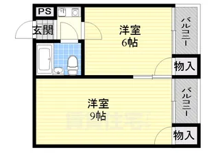 リードマンション【4階】の間取り