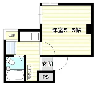 パーク常盤【5階】の間取り